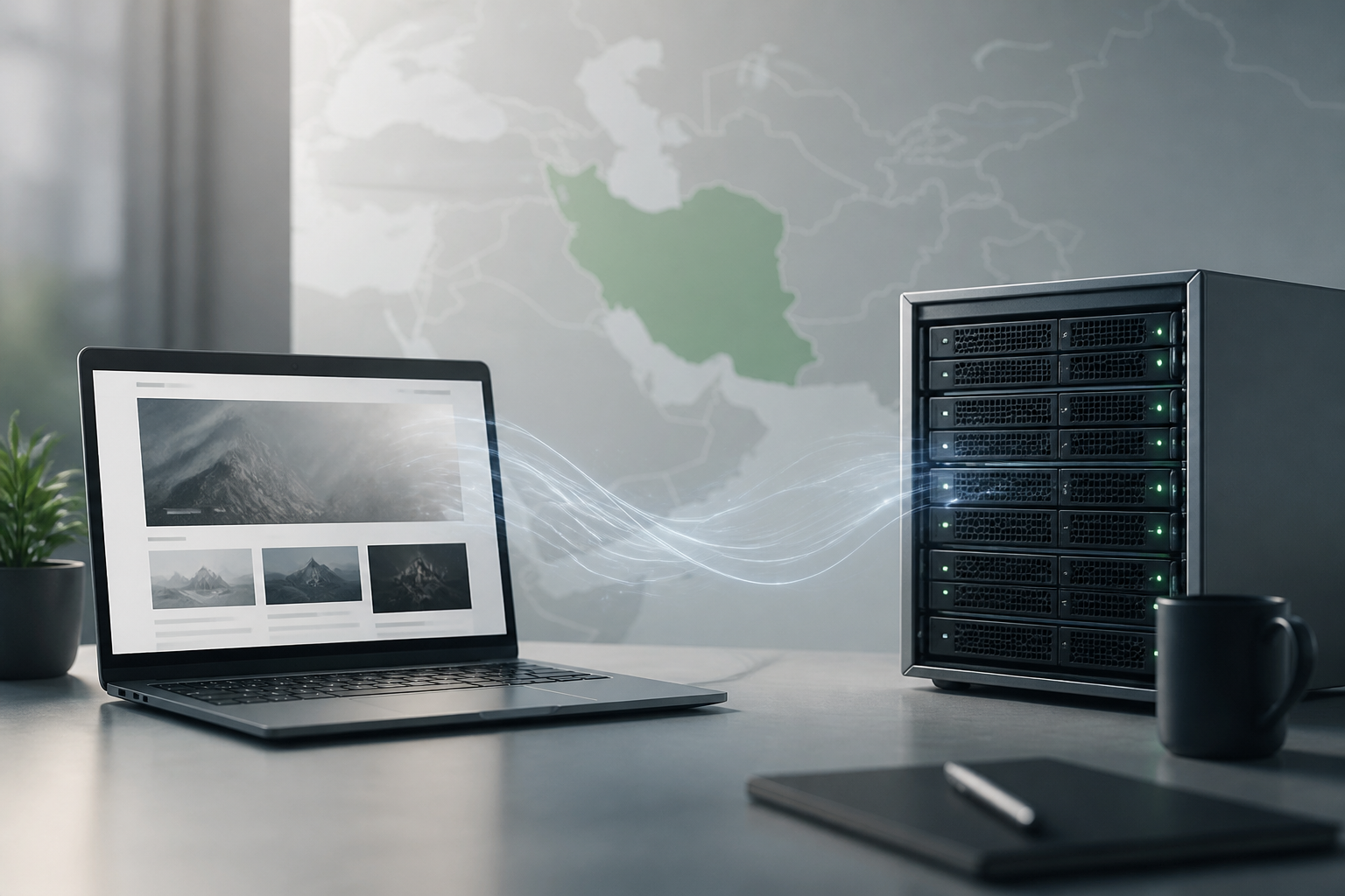 هاست ایران یا خارج؟ — راهنمای انتخاب برای کسب‌وکار ۱۴۰۵